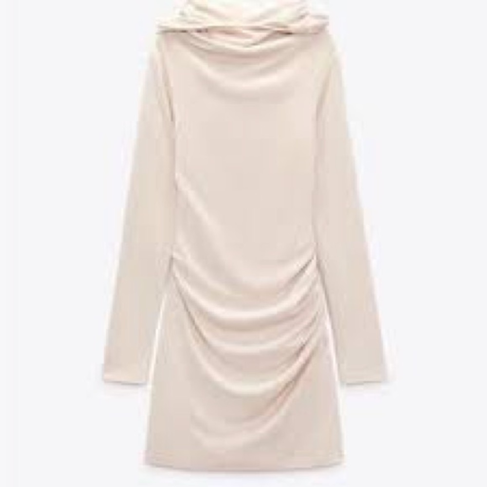 Zara Backless Dress in Light Pink